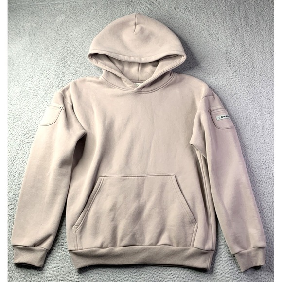 Comfrt Tops - Comfrt Hoodie Womens Size Medium Travel Essentials Hoodie Pockets Travel Stone
